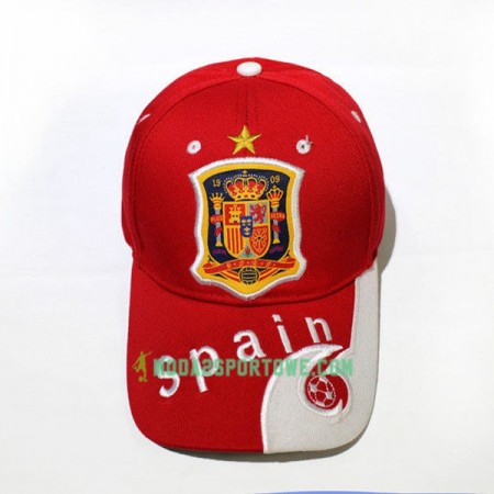 Hiszpania Mistrzostwa Świata 2018 Czapka Czerwony